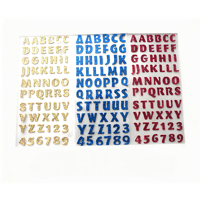 立體絲印蔥粉貼